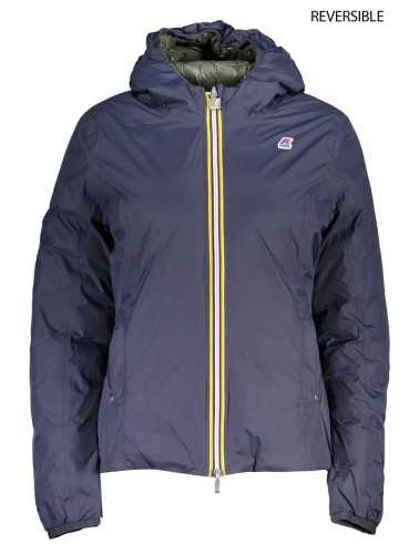 K-WAY WOMEN'S BLUE DOWN JACKET