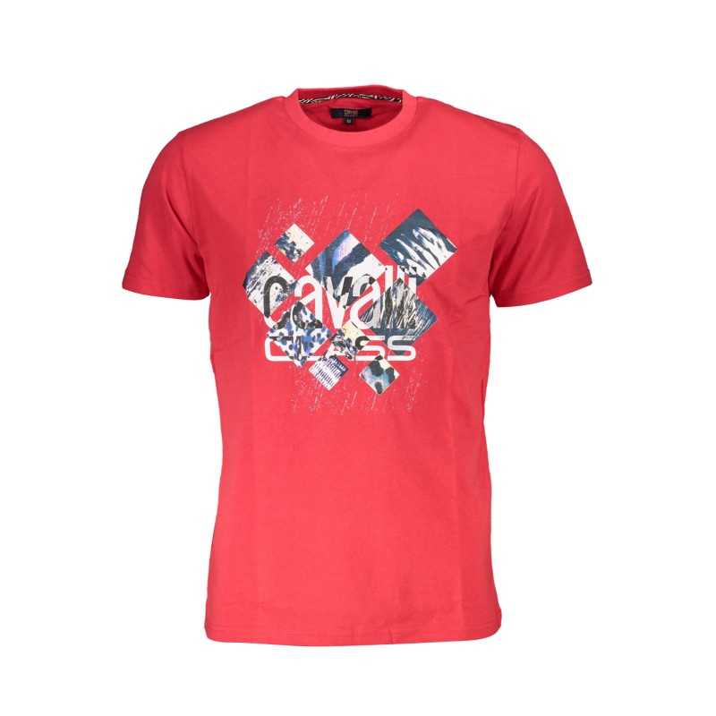 CAVALLI CLASS T-SHIRT SHORT SLEEVE MAN RED