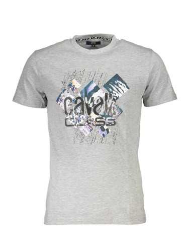 CAVALLI CLASS T-SHIRT MANICHE CORTE UOMO GRIGIO