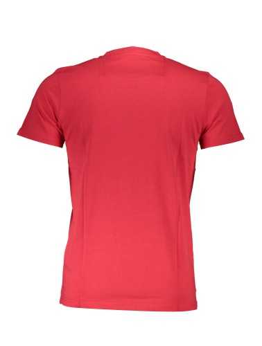 CAVALLI CLASS T-SHIRT MANICHE CORTE UOMO ROSSO