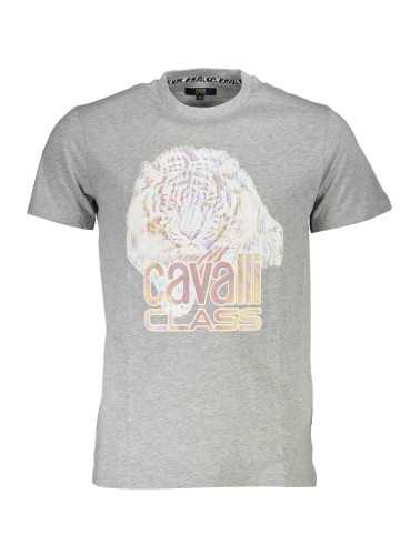 CAVALLI CLASS T-SHIRT MANICHE CORTE UOMO GRIGIO