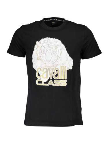 CAVALLI CLASS T-SHIRT MANICHE CORTE UOMO NERO