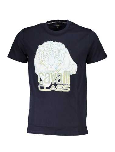 CAVALLI CLASS T-SHIRT MANICHE CORTE UOMO BLU