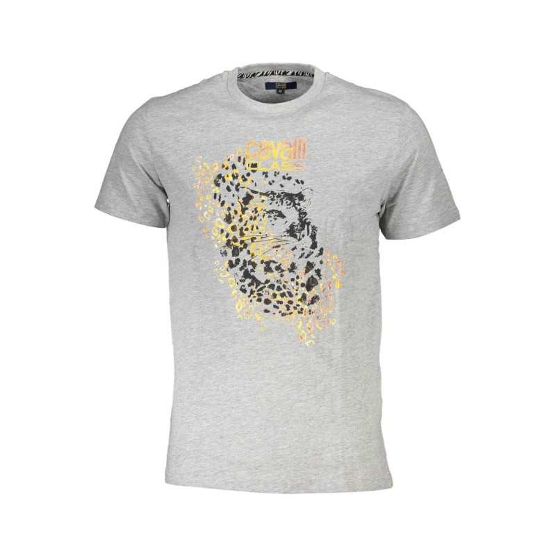 CAVALLI CLASS T-SHIRT MANICHE CORTE UOMO GRIGIO