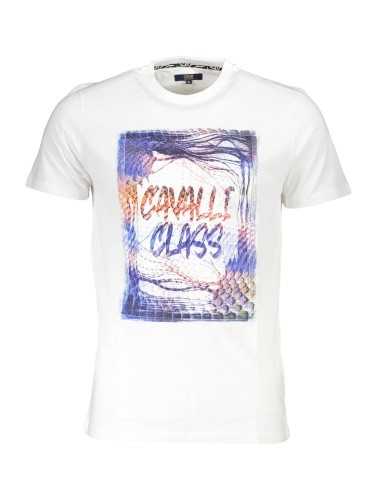 CAVALLI CLASS T-SHIRT MANICHE CORTE UOMO BIANCO