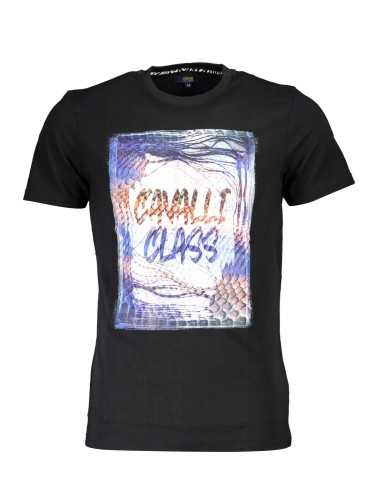 CAVALLI CLASS T-SHIRT MANICHE CORTE UOMO NERO