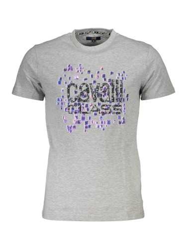 CAVALLI CLASS T-SHIRT MANICHE CORTE UOMO GRIGIO