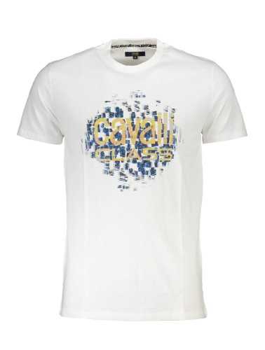 CAVALLI CLASS T-SHIRT MANICHE CORTE UOMO BIANCO