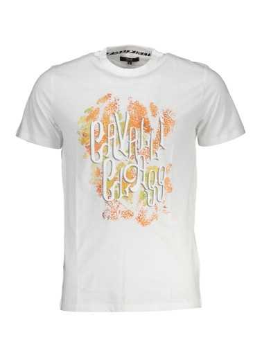 CAVALLI CLASS T-SHIRT MANICHE CORTE UOMO BIANCO