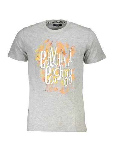 CAVALLI CLASS T-SHIRT MANICHE CORTE UOMO GRIGIO