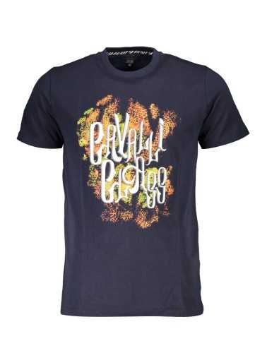 CAVALLI CLASS T-SHIRT MANICHE CORTE UOMO BLU