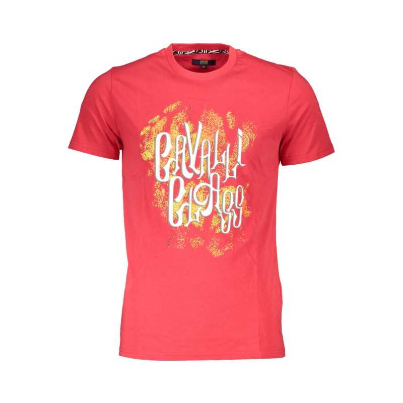 CAVALLI CLASS T-SHIRT SHORT SLEEVE MAN RED