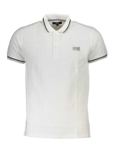 CAVALLI CLASS POLO SHORT SLEEVE MAN WHITE