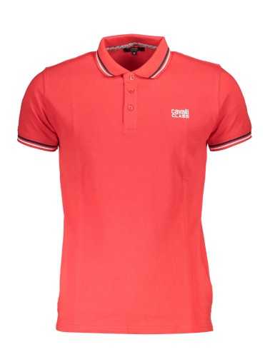 CAVALLI CLASS POLO MANICHE CORTE UOMO ROSSO