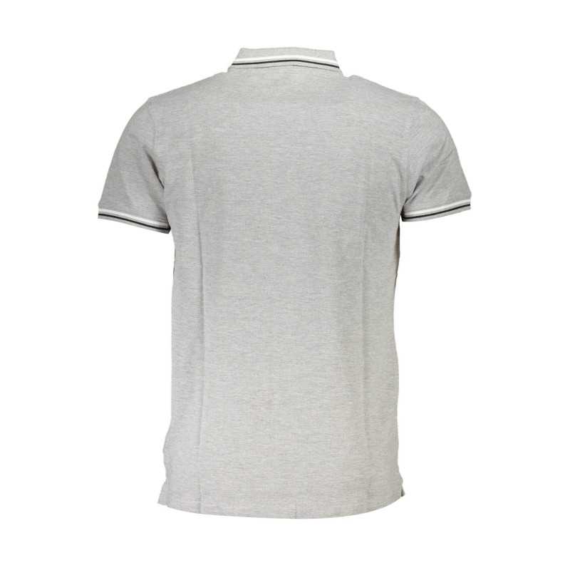 CAVALLI CLASS POLO SHORT SLEEVE MAN GRAY