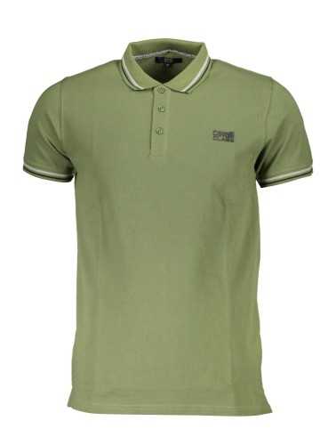 CAVALLI CLASS POLO MANICHE CORTE UOMO VERDE