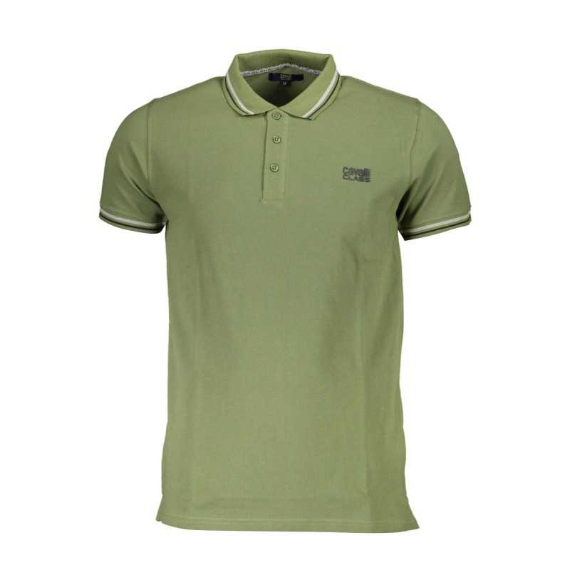 CAVALLI CLASS POLO MANICHE CORTE UOMO VERDE