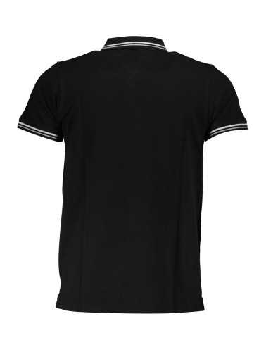 CAVALLI CLASS POLO SHORT SLEEVE MAN BLACK