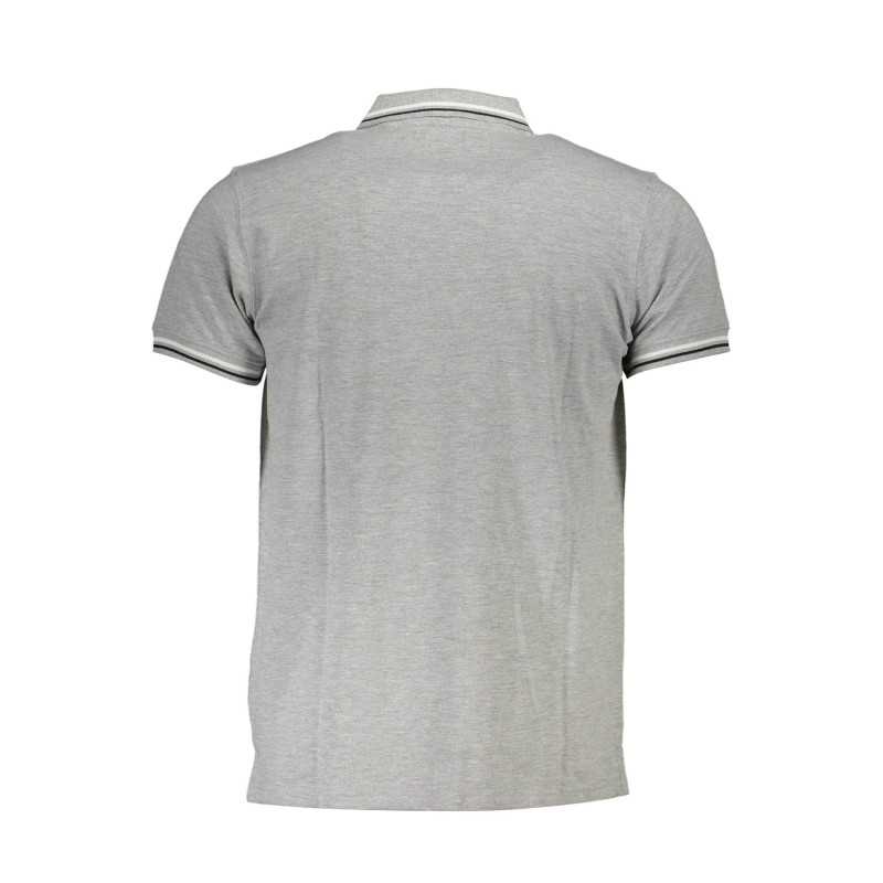 CAVALLI CLASS POLO SHORT SLEEVE MAN GRAY