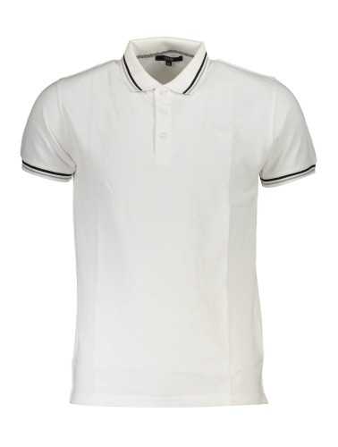 CAVALLI CLASS POLO SHORT SLEEVE MAN WHITE