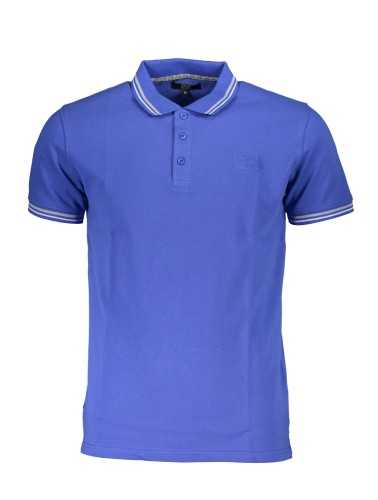 CAVALLI CLASS POLO SHORT SLEEVE MAN BLUE