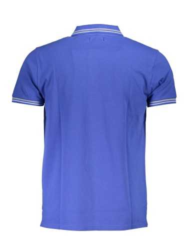 CAVALLI CLASS POLO SHORT SLEEVE MAN BLUE