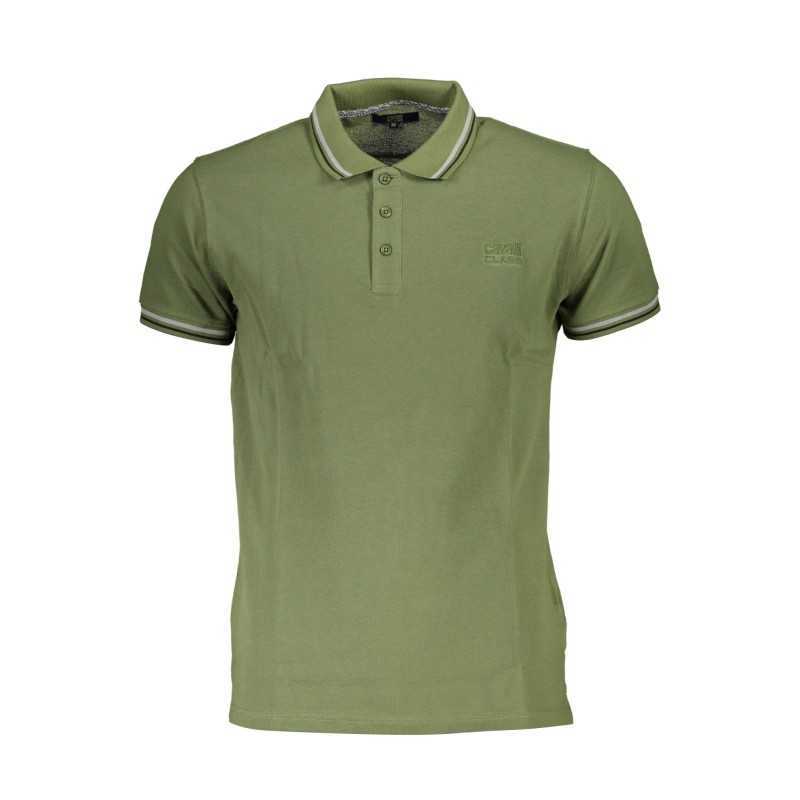 CAVALLI CLASS POLO MANICHE CORTE UOMO VERDE