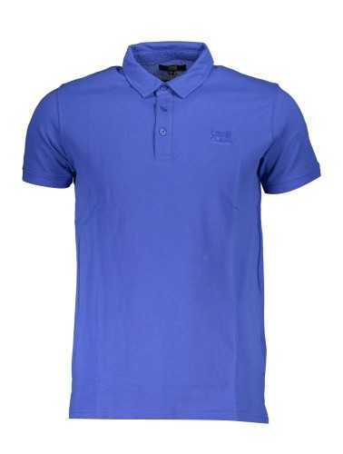 CAVALLI CLASS POLO SHORT SLEEVE MAN BLUE