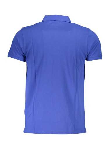 CAVALLI CLASS POLO SHORT SLEEVE MAN BLUE