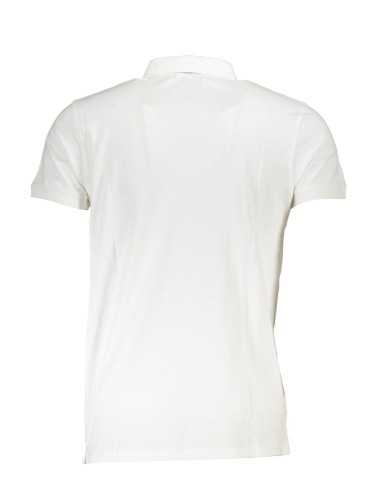 CAVALLI CLASS POLO SHORT SLEEVE MAN WHITE