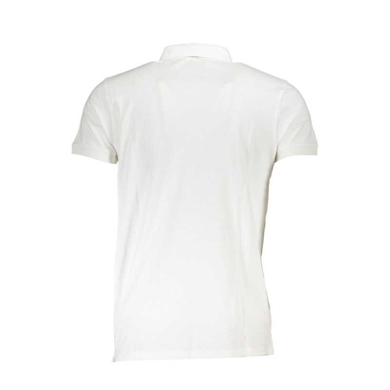 CAVALLI CLASS POLO SHORT SLEEVE MAN WHITE