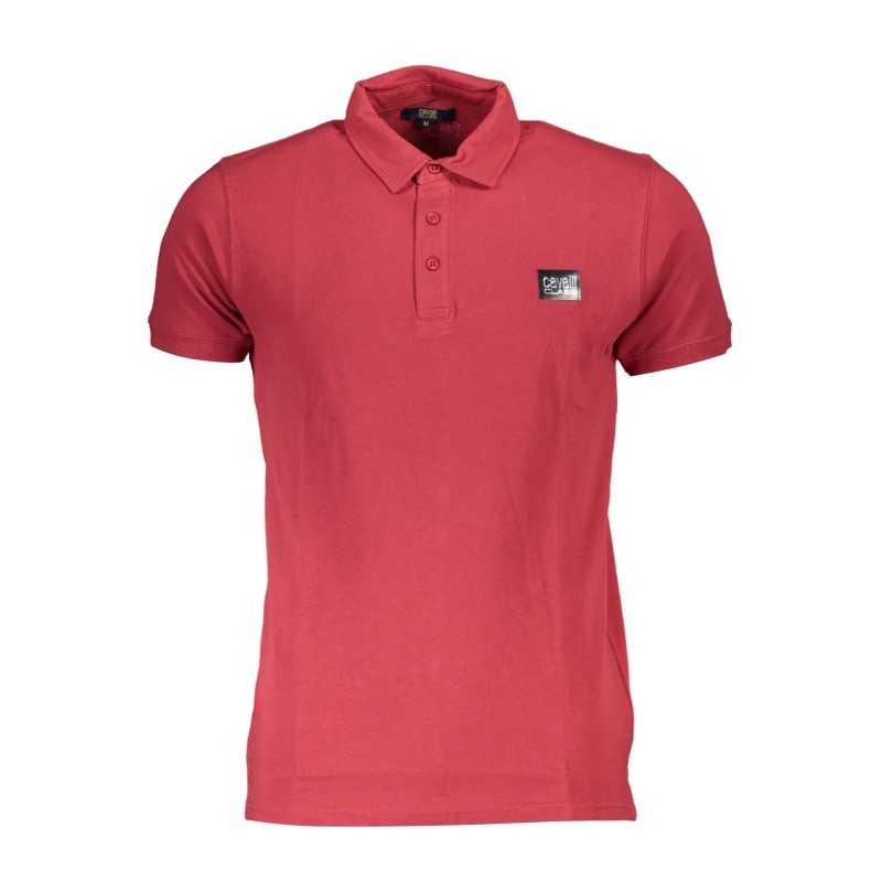 CAVALLI CLASS POLO MANICHE CORTE UOMO ROSSO