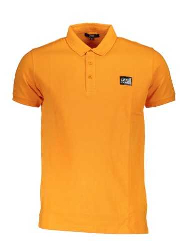 CAVALLI CLASS POLO MANICHE CORTE UOMO ARANCIO