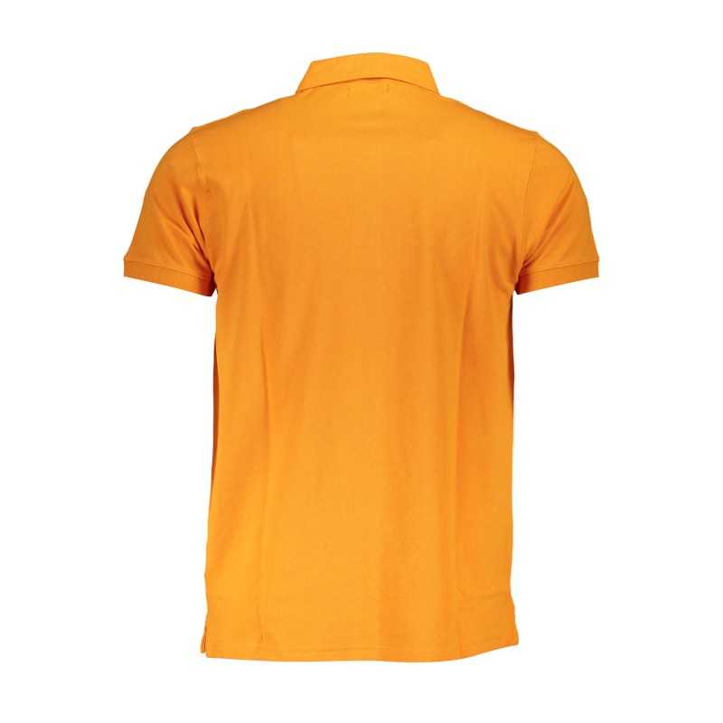 CAVALLI CLASS POLO MANICHE CORTE UOMO ARANCIO