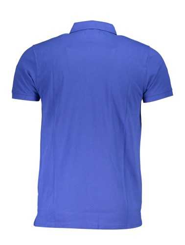 CAVALLI CLASS POLO SHORT SLEEVE MAN BLUE