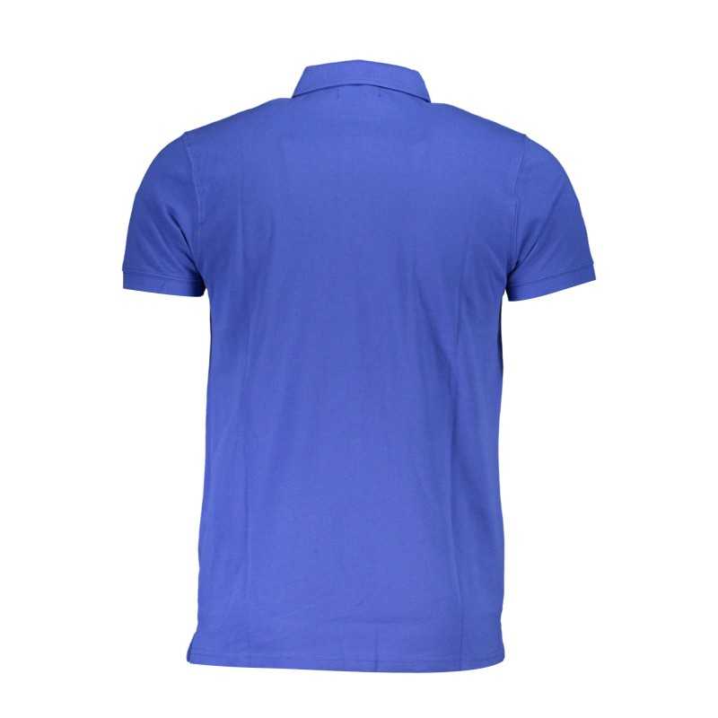 CAVALLI CLASS POLO SHORT SLEEVE MAN BLUE