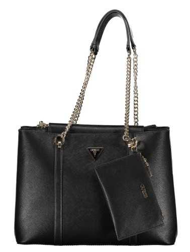 GUESS JEANS BLACK WOMEN'S BAG