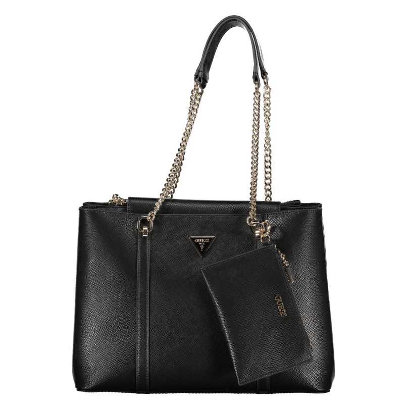 GUESS JEANS BLACK WOMEN'S BAG