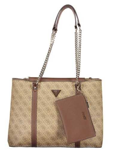 GUESS JEANS WOMEN'S BAG BROWN