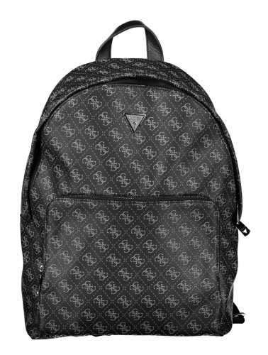 GUESS JEANS BLACK MAN BACKPACK