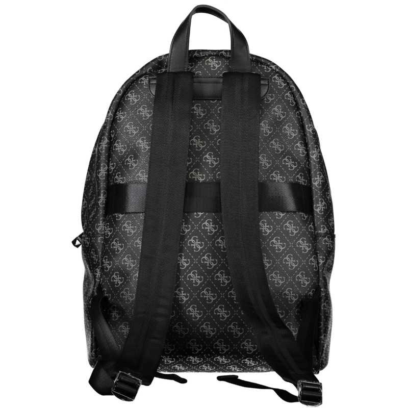 GUESS JEANS BLACK MAN BACKPACK