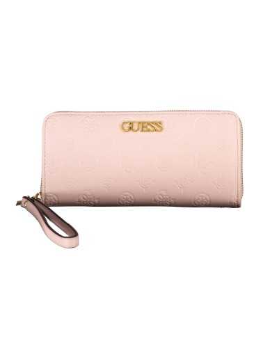 GUESS JEANS PINK WOMEN'S WALLET