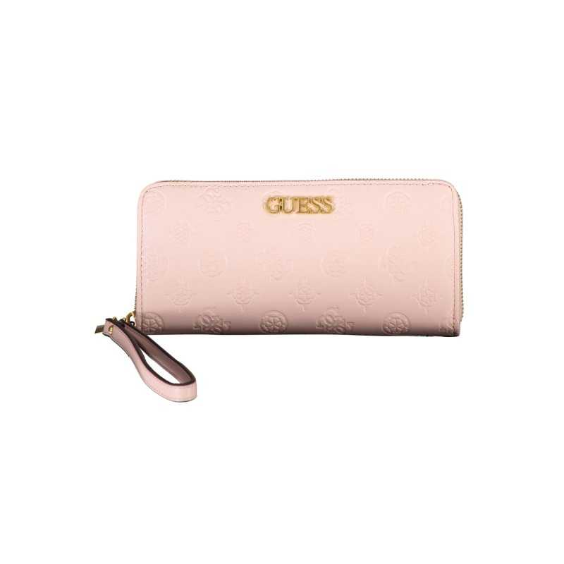 GUESS JEANS PINK WOMEN'S WALLET