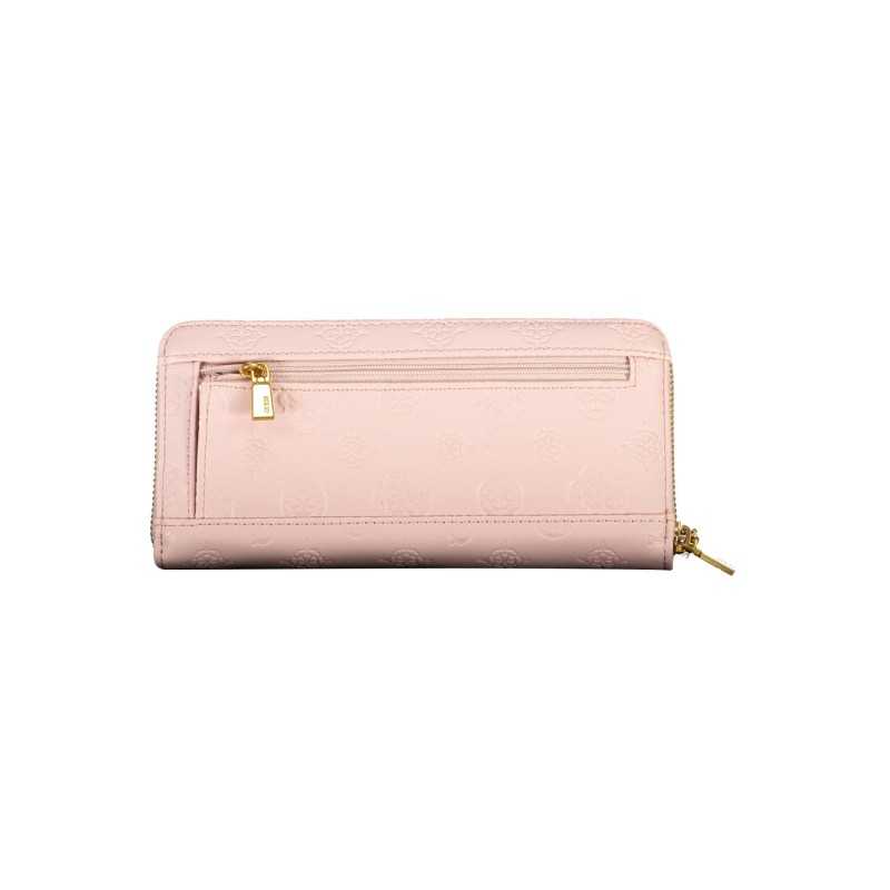 GUESS JEANS PINK WOMEN'S WALLET