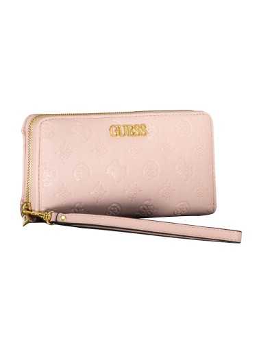 GUESS JEANS PINK WOMEN'S WALLET