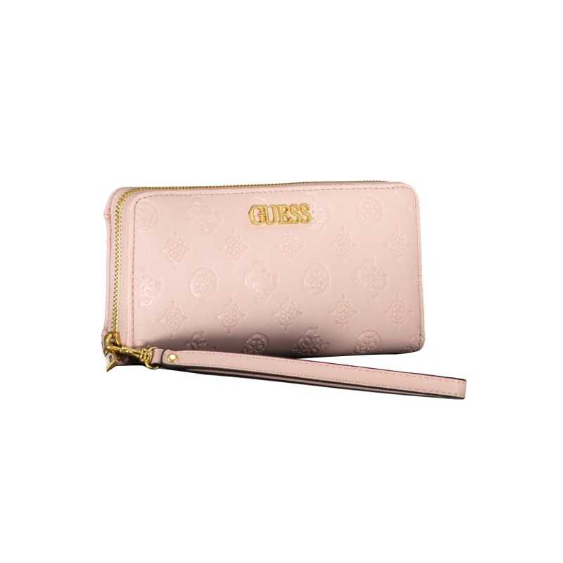 GUESS JEANS PINK WOMEN'S WALLET