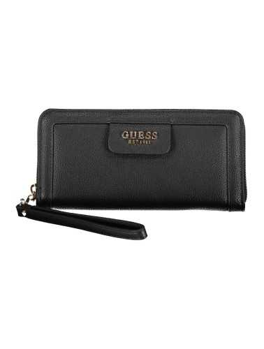 GUESS JEANS WOMEN'S WALLET BLACK