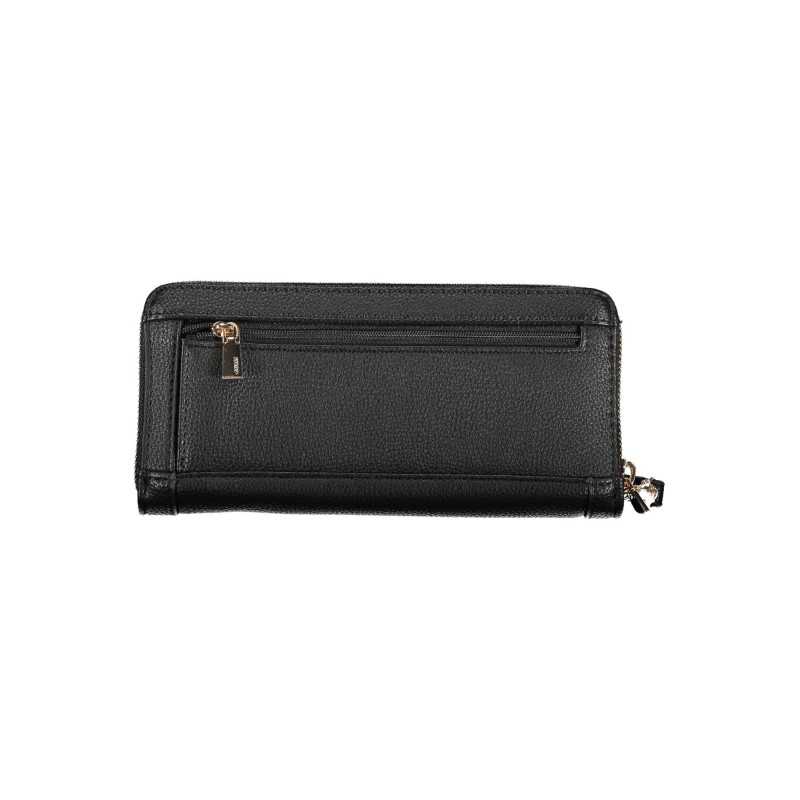 GUESS JEANS WOMEN'S WALLET BLACK