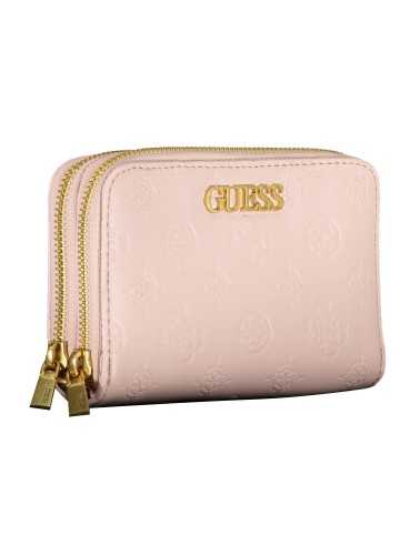 GUESS JEANS PINK WOMEN'S WALLET