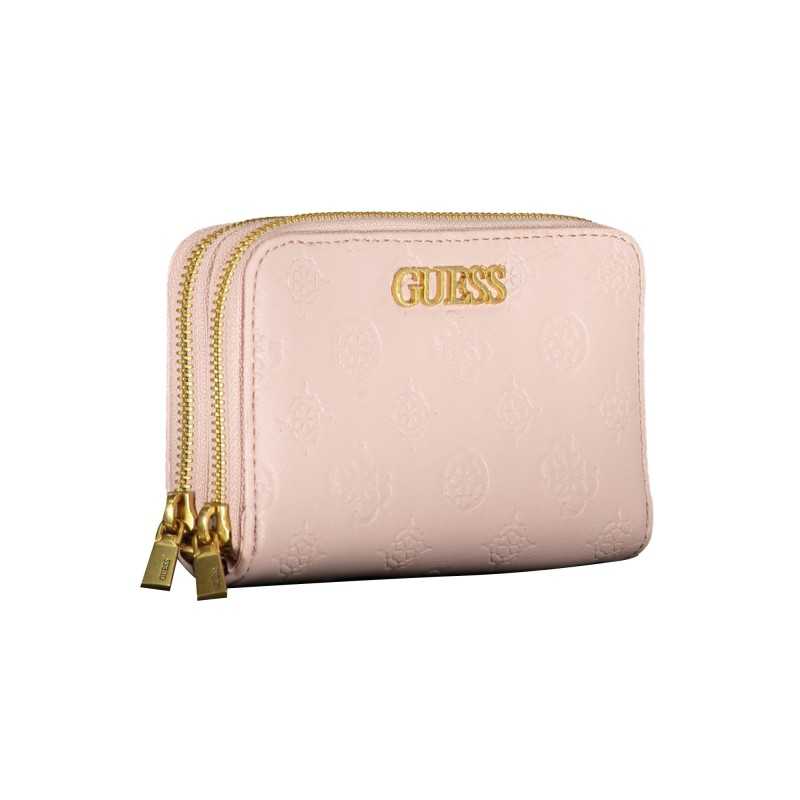 GUESS JEANS PINK WOMEN'S WALLET